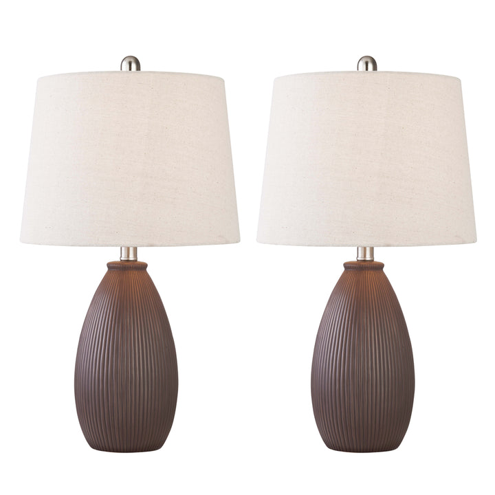 Maxax Ceramic Table Lamp (Set of 2)