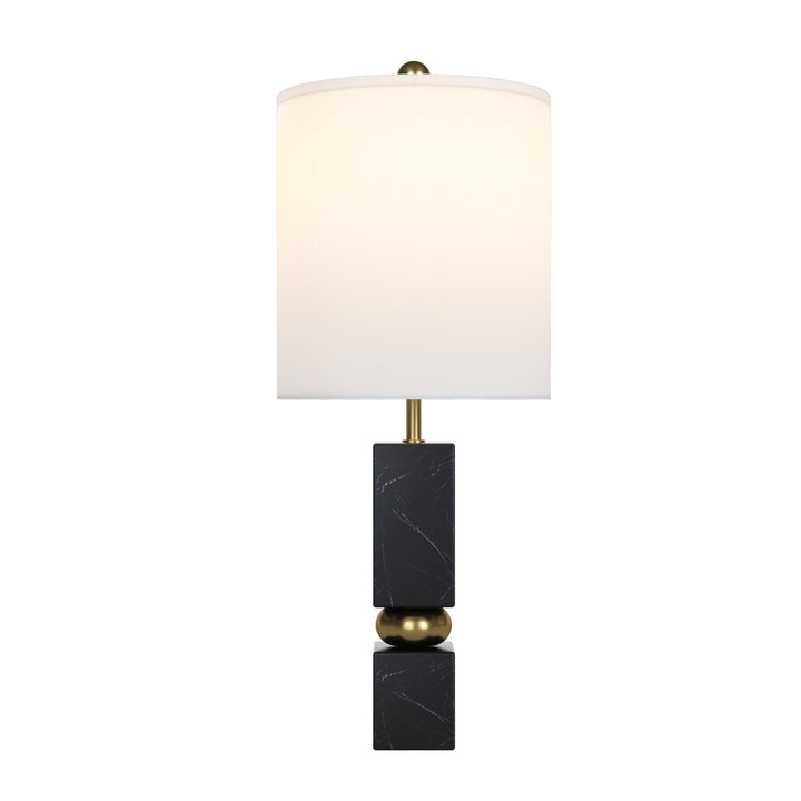 Lustre 25 "Hardware + Marble Desk Lamp #T273