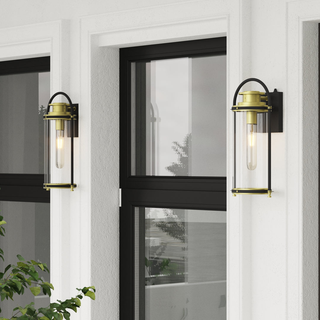 Maxax Cylinder Outdoor Wall Sconce #7016-1BG