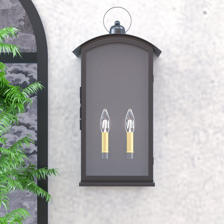 Maxax 2 Light Outdoor Wall Light #7013