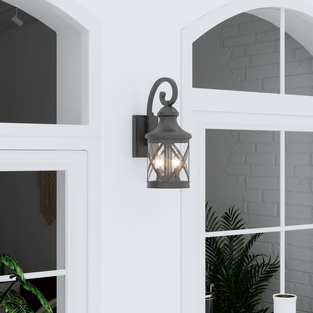 Maxax 2 Light Dusk to Dawn Outdoor Sconce Lighting #7017