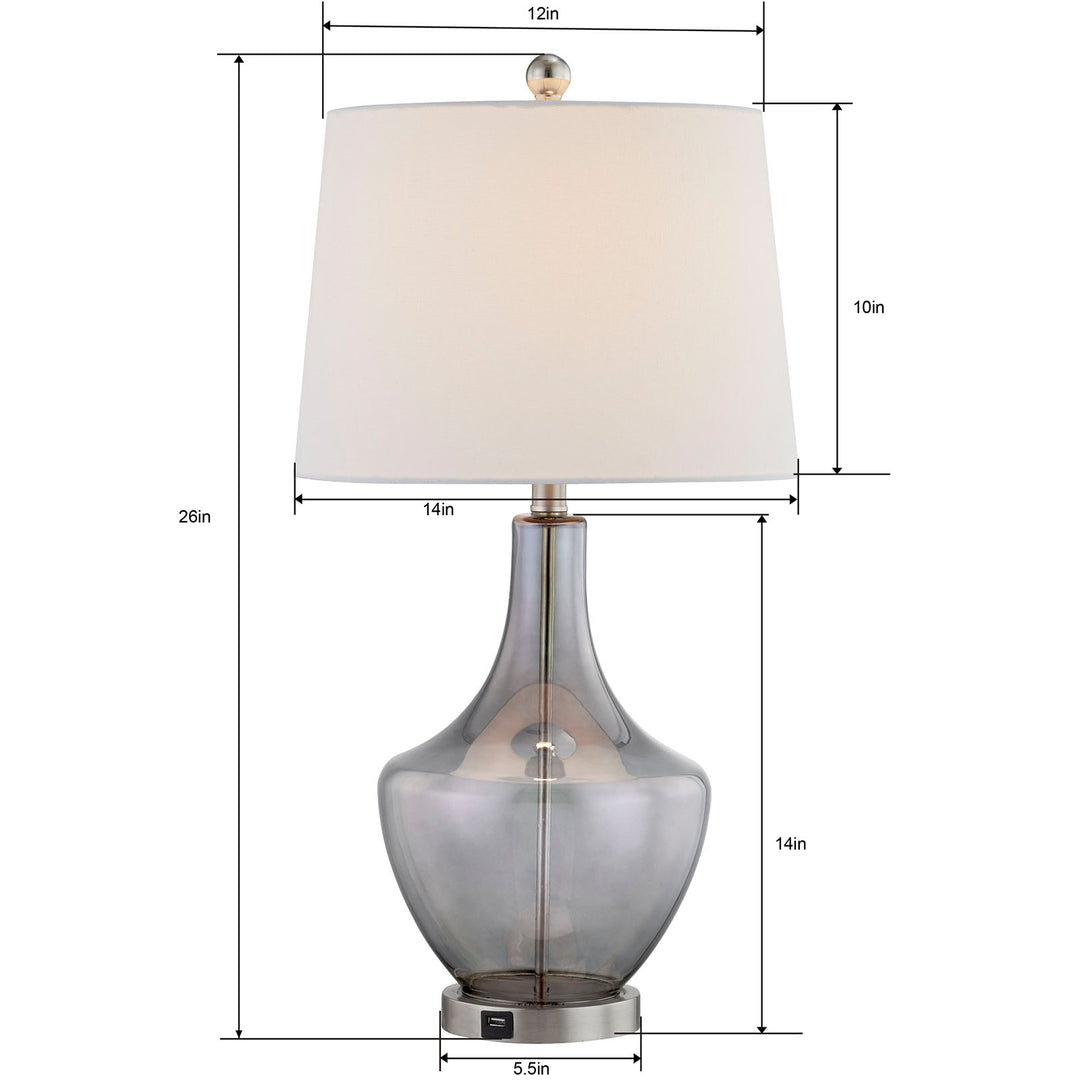 Maxax 26in Standard Table Lamp #T54