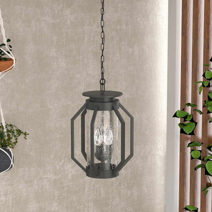 Maxax 3 - Light Outdoor Hanging Lantern #7011