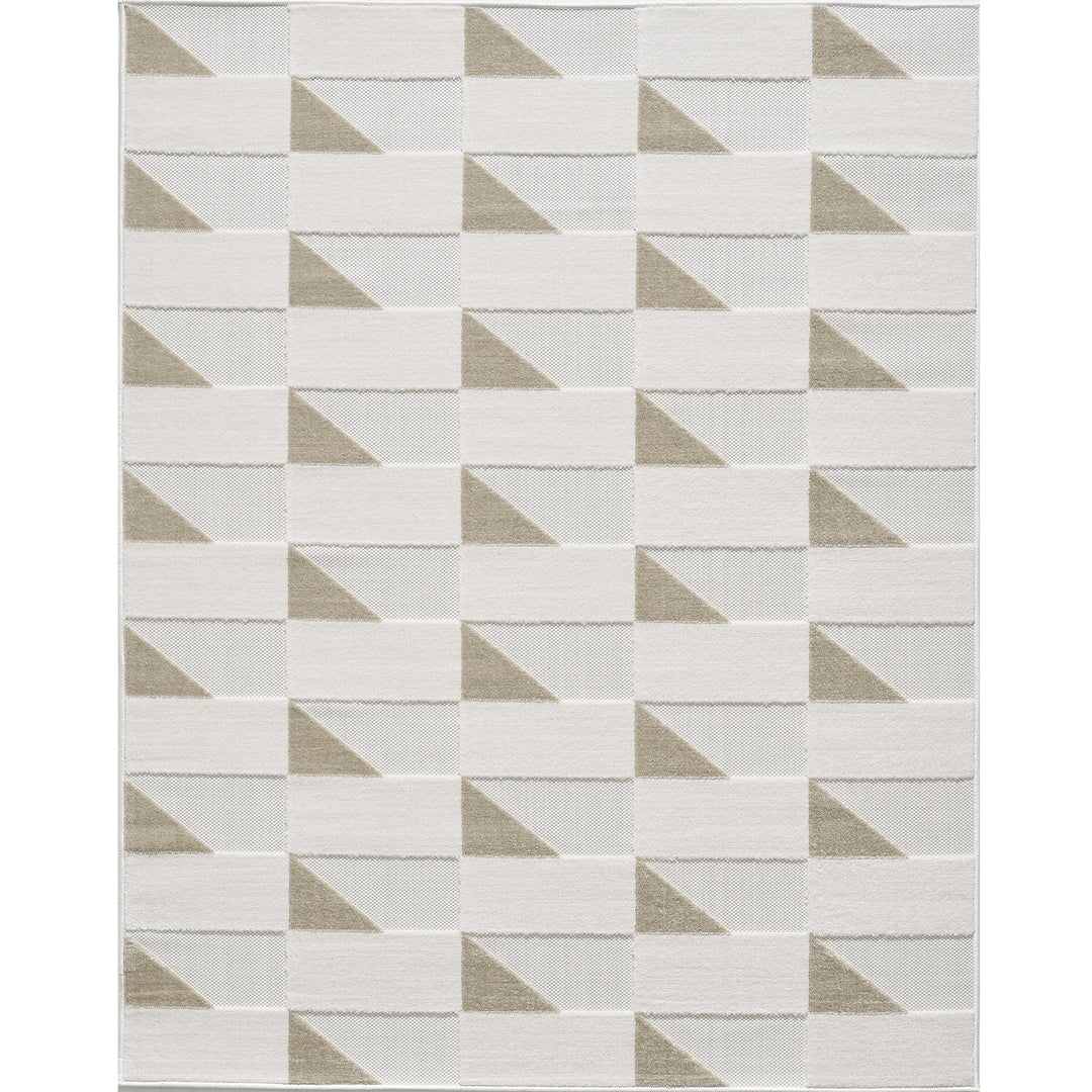 4modernhome Non-Slip Turkish Unfaded High-Low Indoor/Outdoor Area Rug For Patios, Deck, Porch Or Entryway #TO2