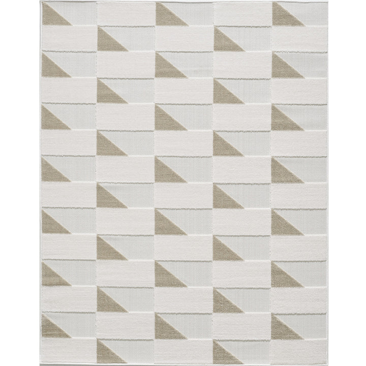 4modernhome Non-Slip Turkish Unfaded High-Low Indoor/Outdoor Area Rug For Patios, Deck, Porch Or Entryway #TO2