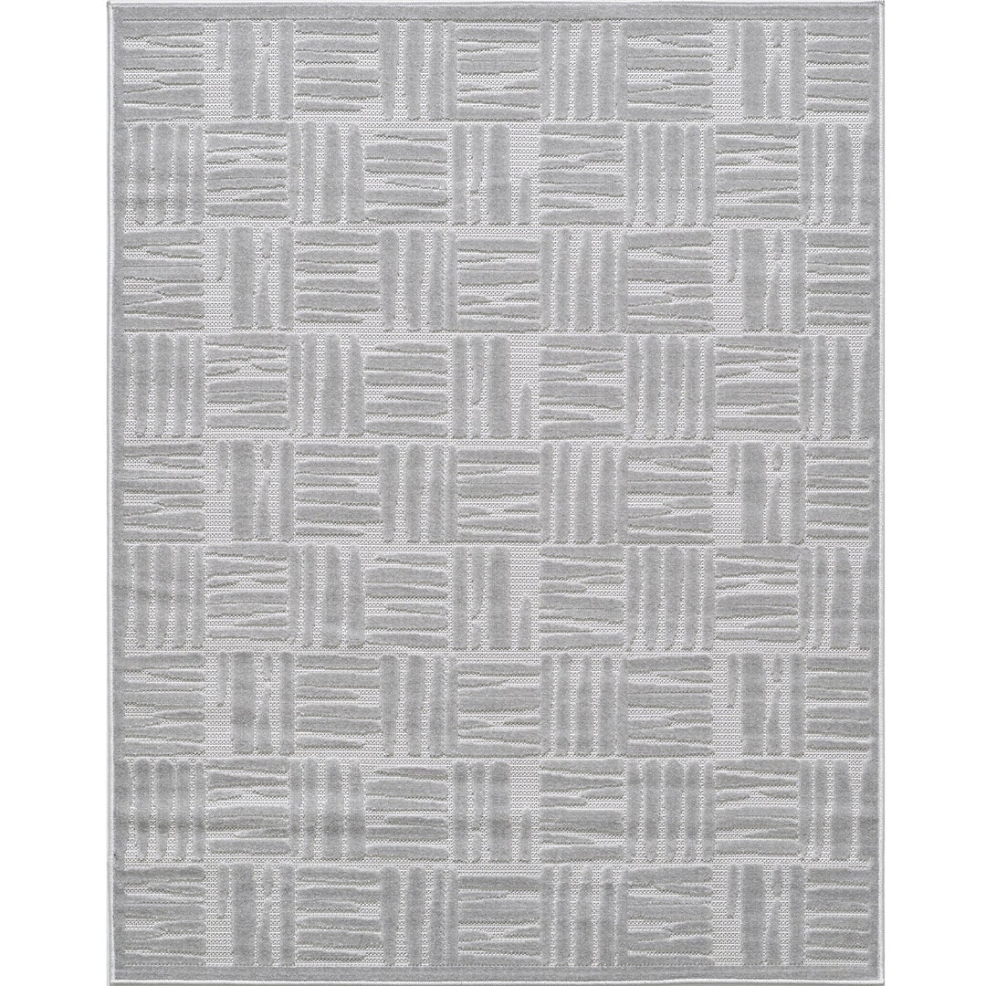 4modernhome Non-Slip Turkish Unfaded High-Low Indoor/Outdoor Area Rug For Patios, Deck, Porch Or Entryway #TO3