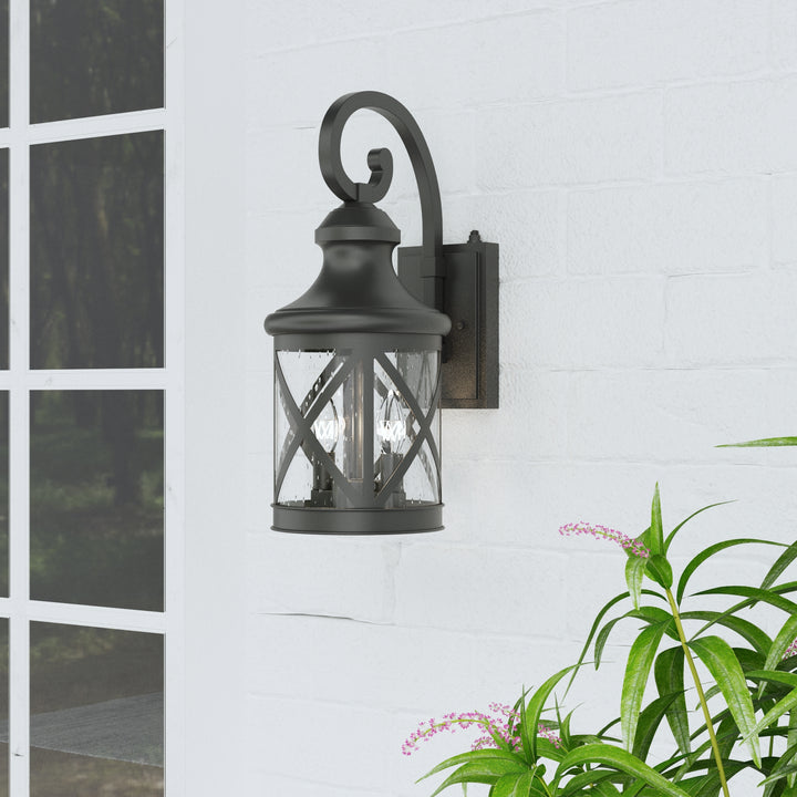 Maxax 2 Light Dusk to Dawn Outdoor Sconce Lighting #7017