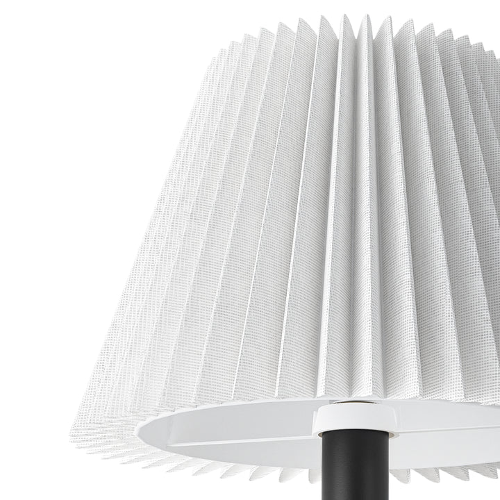 Twilight Brass Armed Sconce With White Linen Shade #39006