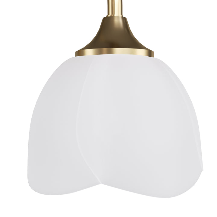 23.6''W 3-Light Dimmable Vanity Light with Opal Glass #39014