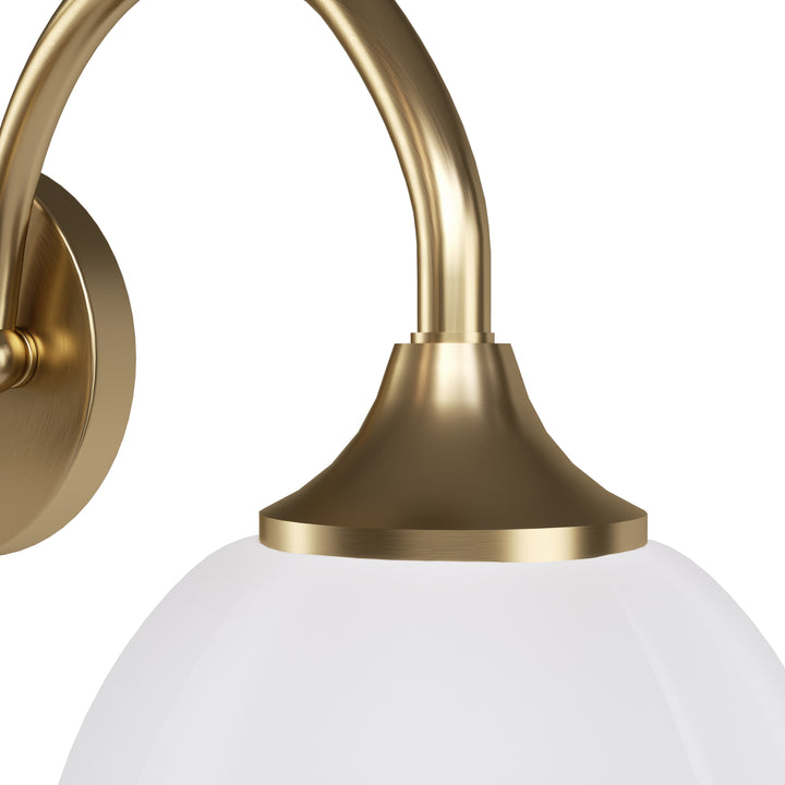 23.6''W 3-Light Dimmable Vanity Light with Opal Glass #39014