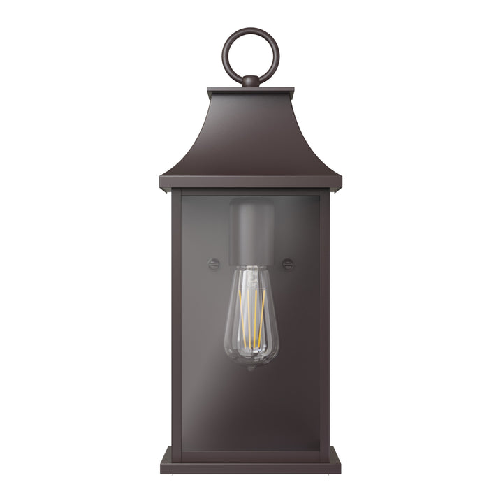 Maxax Dusk to Dawn Outdoor Wall Lights 3-Light, Oil Rubbed Bronze Exterior Lighting Fixtures, 25" Large Outdoor Wall Sconce, Waterproof Outside Wall Lantern for Porch Patio Garage #7076-3BR