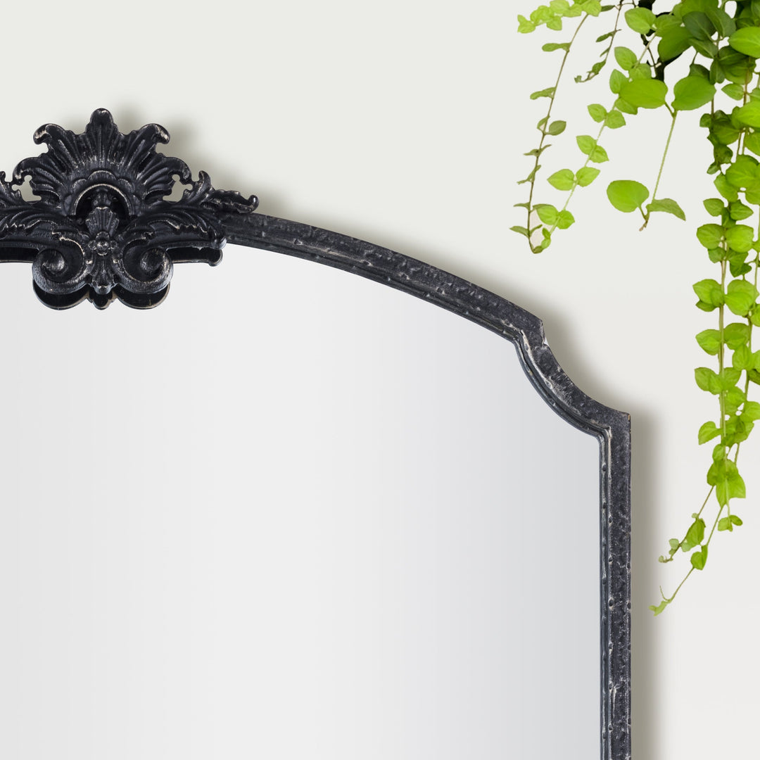 Opulence Vintage Style Metal Flat Decorative Wall Mirror #31003