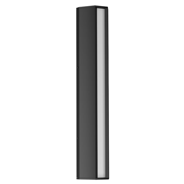 Natura 23'' H Dimmable Led Black Aluminum 3cct(3000k/4000k/5000k) Adjustable Oudoor Wall Light #OW7109