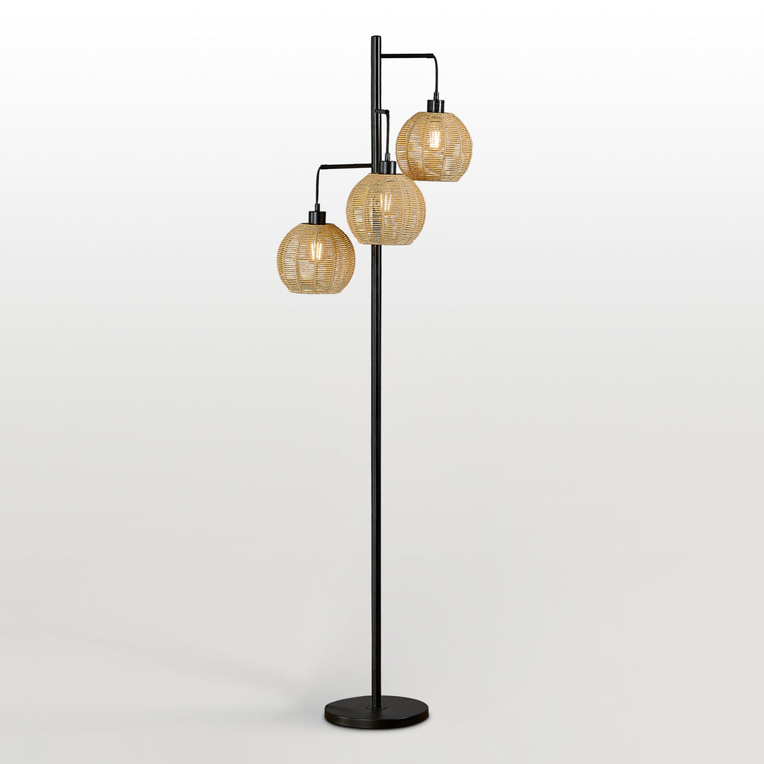 71.5'' Black Tree Floor Lamp For Living Room/bedroom