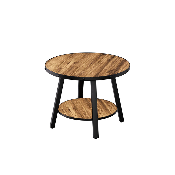 Timeless 23.62'' Vintage Round End Table #30004