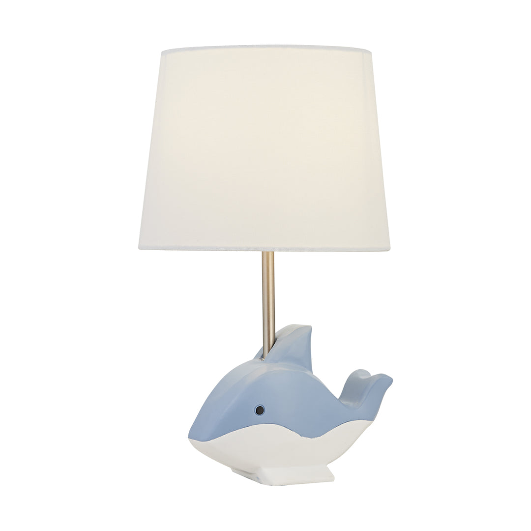 Maxax 15 Inch Bedside Blue Child/Kids Table Lamp #T113