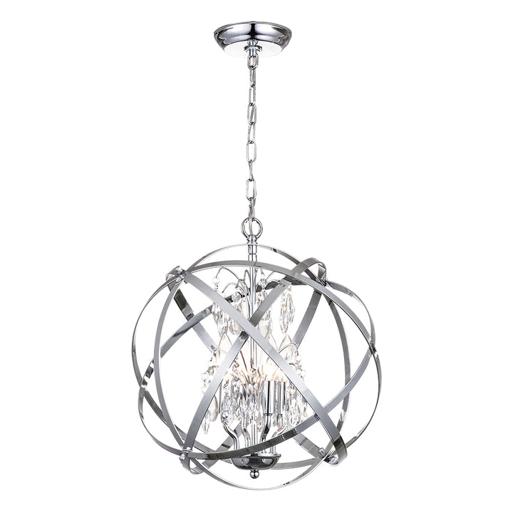 Maxax 4 - Light Dimmable Globe Chandelier #MX19026