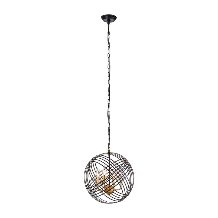 Maxax 4 - Light Unique/Statement Globe Pendant #MX19043-4-P