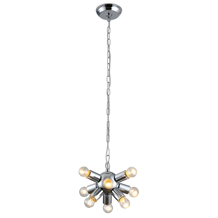 Maxax  9 - Light Sphere Sputnik Chrome Chandelier #MX19112-9CH-P