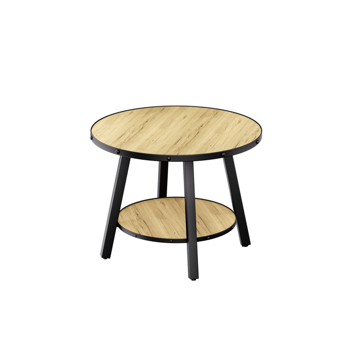 Timeless 23.62'' Vintage Round End Table #30004