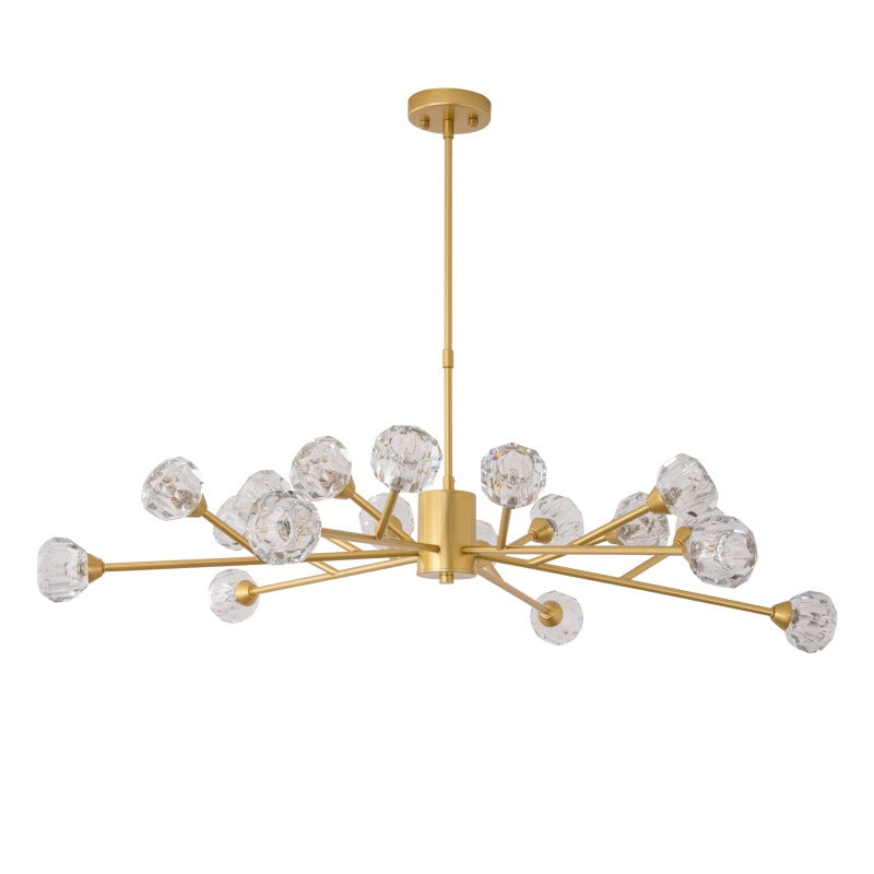 Maxax 18 - Light Dimmable Sputnik Modern Glod Chandelier