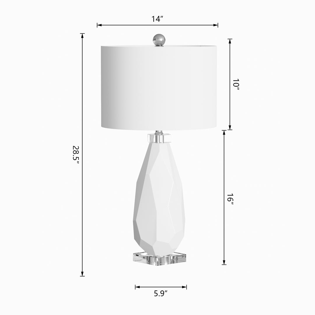 Crystal Ceramics Table Lamp (Set of 2) #T170