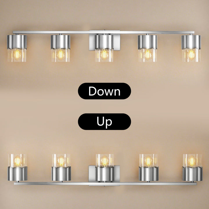 Lumin 3-light Dimmable Vanity Light With Scalloped Metal Shade