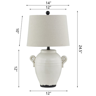 Maxax Table Lamp #T169-WH-S