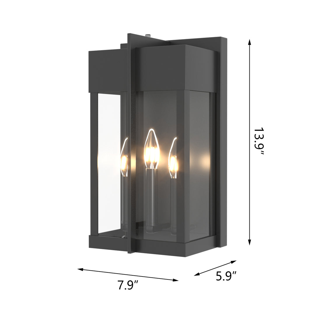 Maxax Outdoor Wall Lights #2418-3W