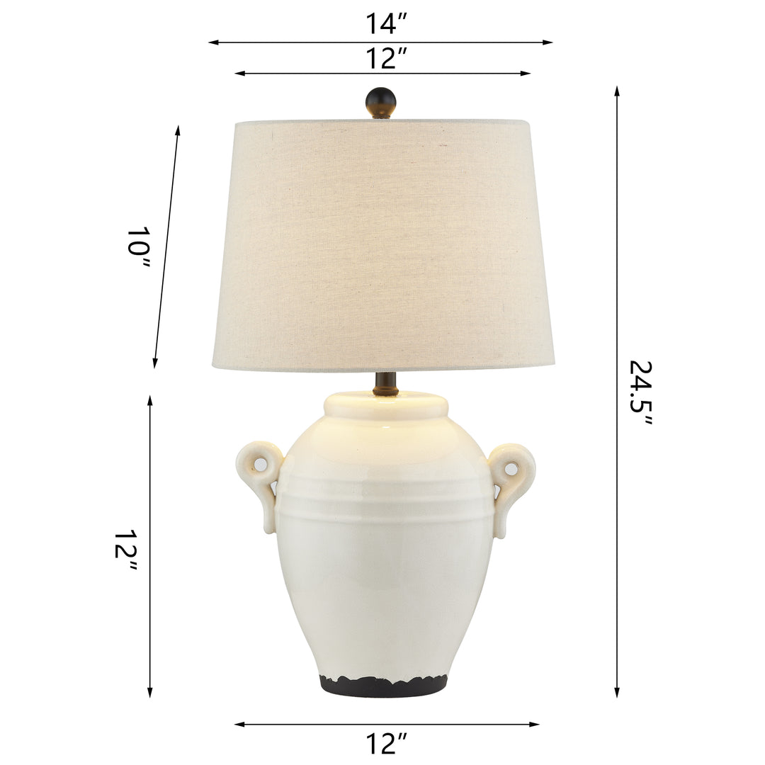 Maxax Table Lamp #T169-WH-S