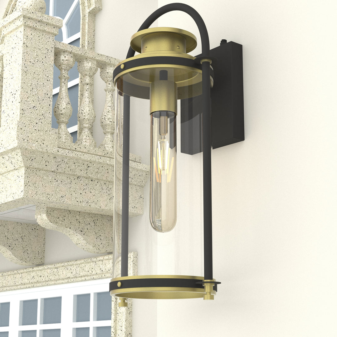 Maxax Cylinder Outdoor Wall Sconce #7016-1BG