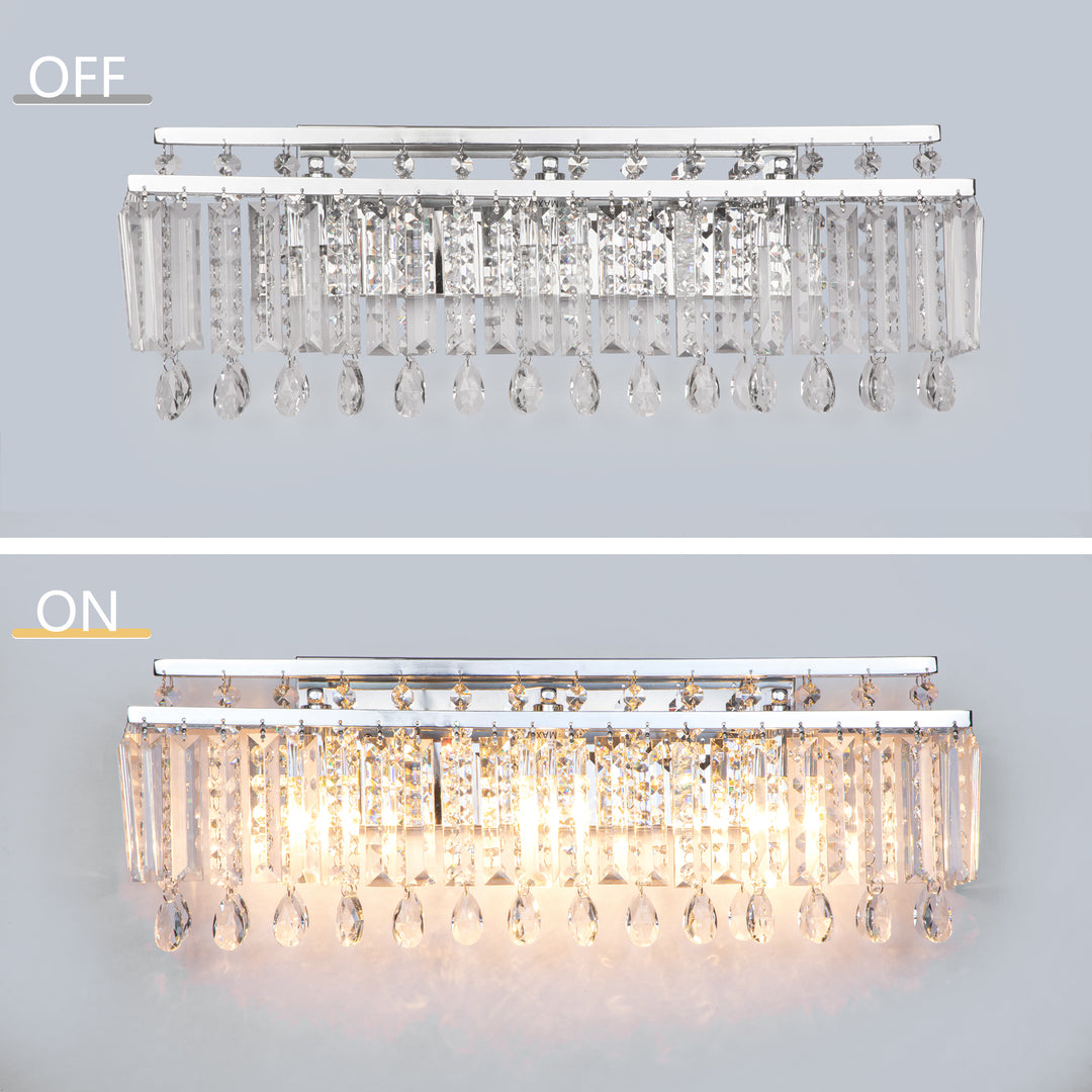 3 - Light Bathroom Dimmable Vanity Light