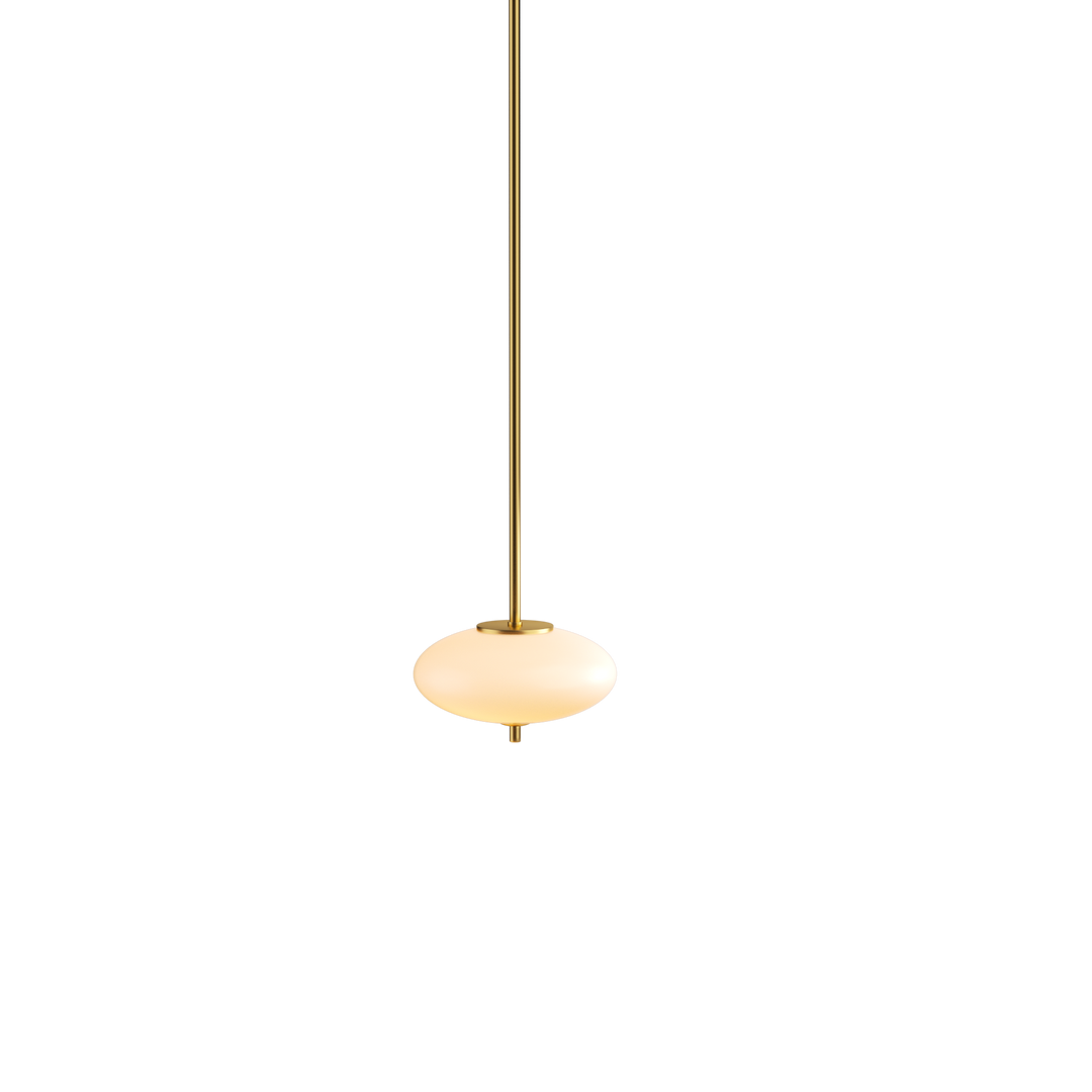 1 - Light Dimmable Modern Glass Led Pendant Light For Hallway/Kitchen Island #29018