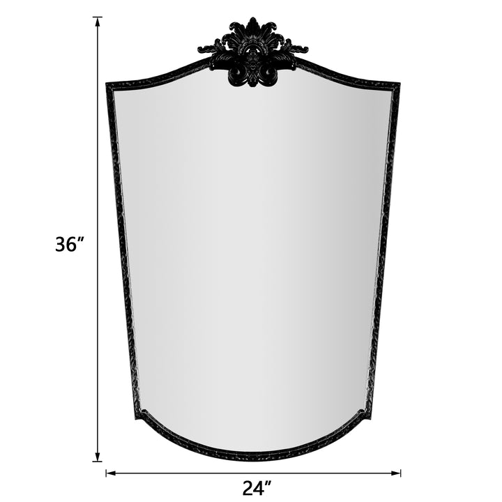 Opulence Vintage Asymmetrical Decorative Wall Mirror Accent Mirror #31006