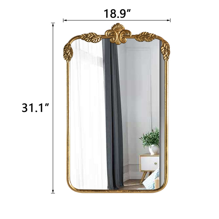 Maxax Round Metal Wall Mirror #25003
