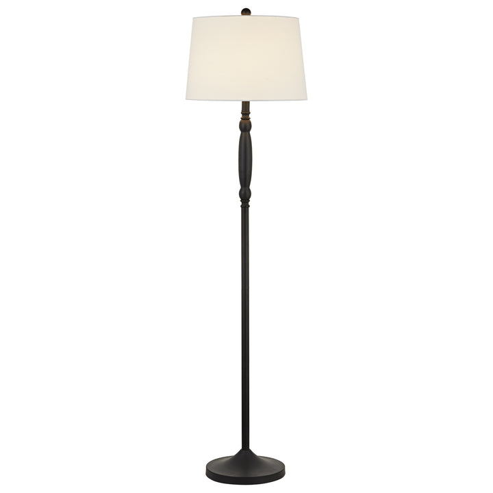 Matte Traditional Floor & Table Lamp Set (Set of 3) #TF102-BK