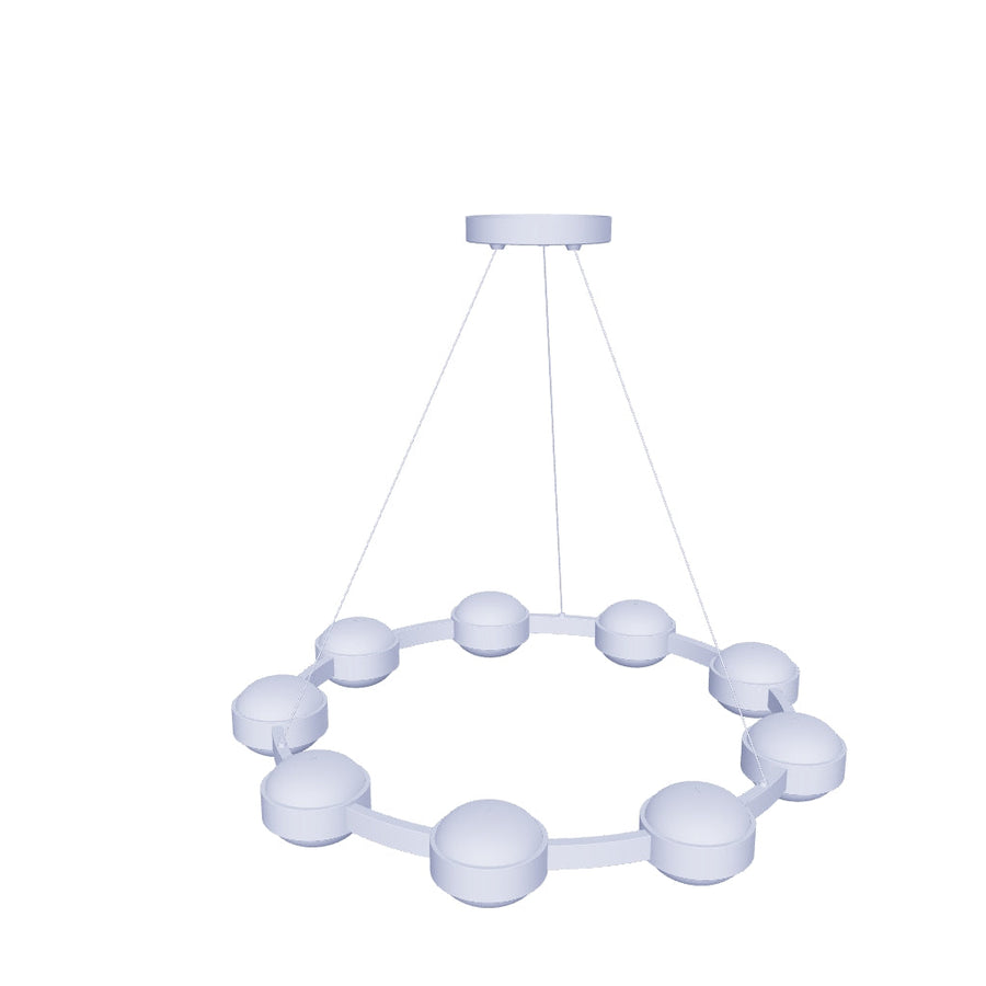 Twilight 38" 9-Light Polished Brass Spider Chandelier with Linen Shades for Dining Room &amp; Living Room 