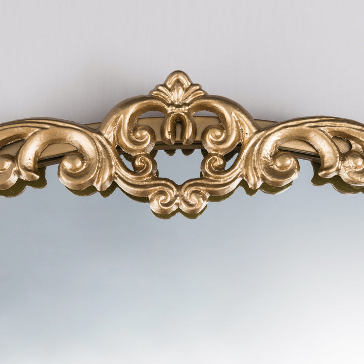 Vintage Style Metal Flat Decorative Wall Mirror #31013