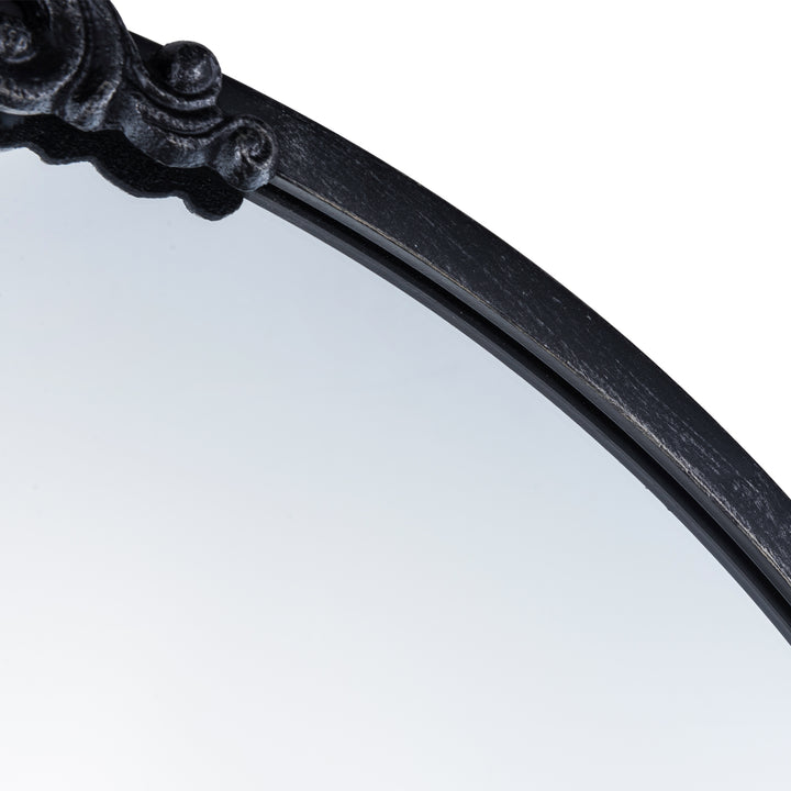 Vintage Style Metal Flat Decorative Wall Mirror #31013