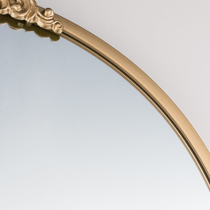 Vintage Style Metal Flat Decorative Wall Mirror #31013