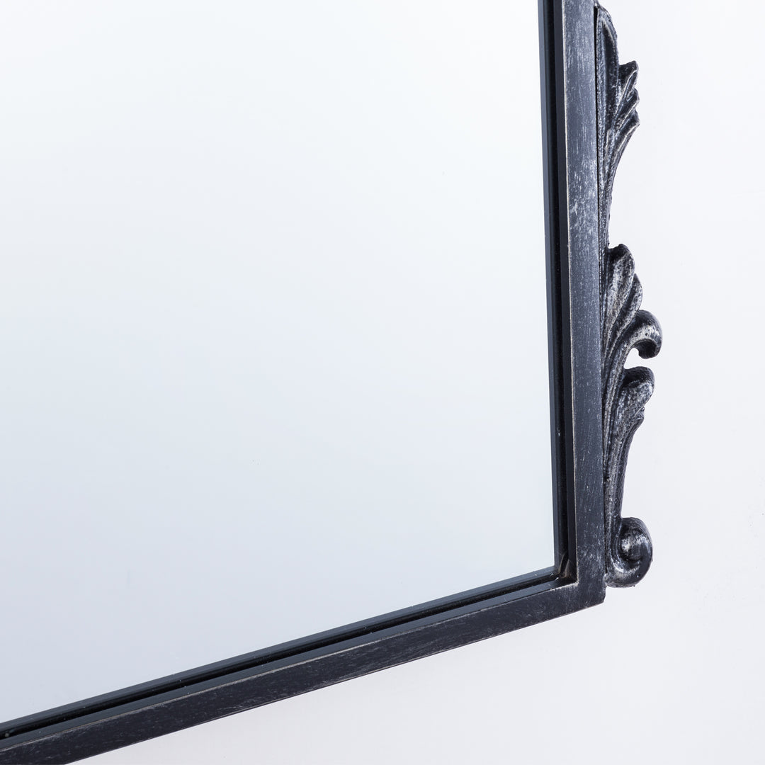 Vintage Style Metal Flat Decorative Wall Mirror #31013
