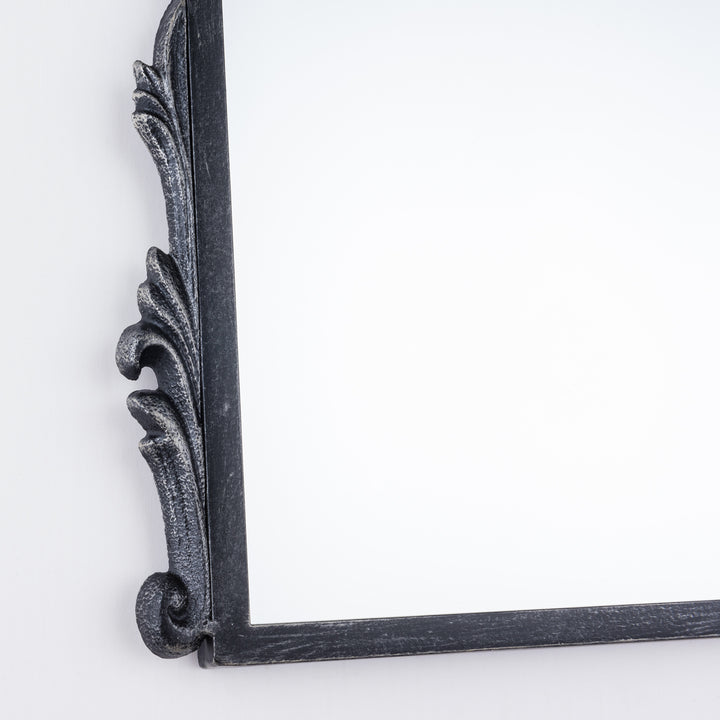 Vintage Style Metal Flat Decorative Wall Mirror #31013