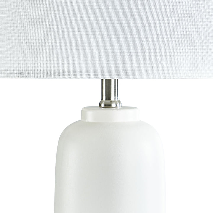 23.5" Chanise Ceramic Table Lamp For Living Room/Bedroom (Set of 2) #T198