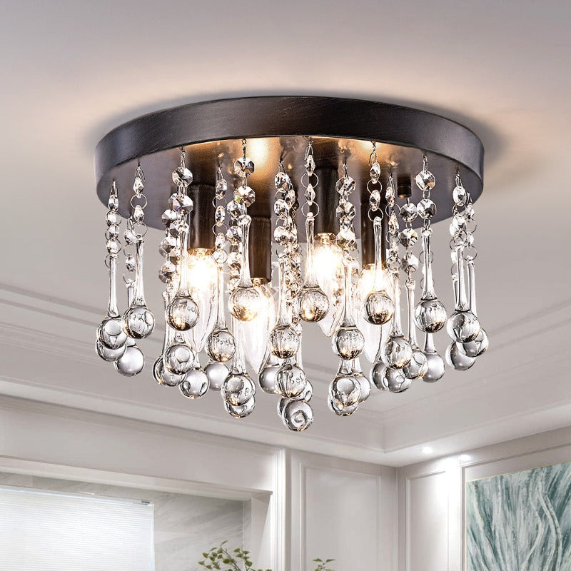 Crystal ceiling lamp