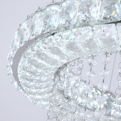 Maxax Ring LED Living Room Crystal Chandelier #YX-07