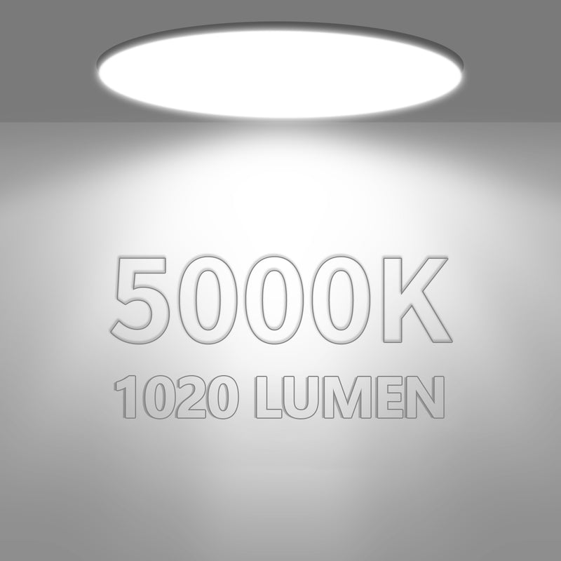 Maxax 6 Pack 6 inch Slim LED Recessed Light 1020lm  