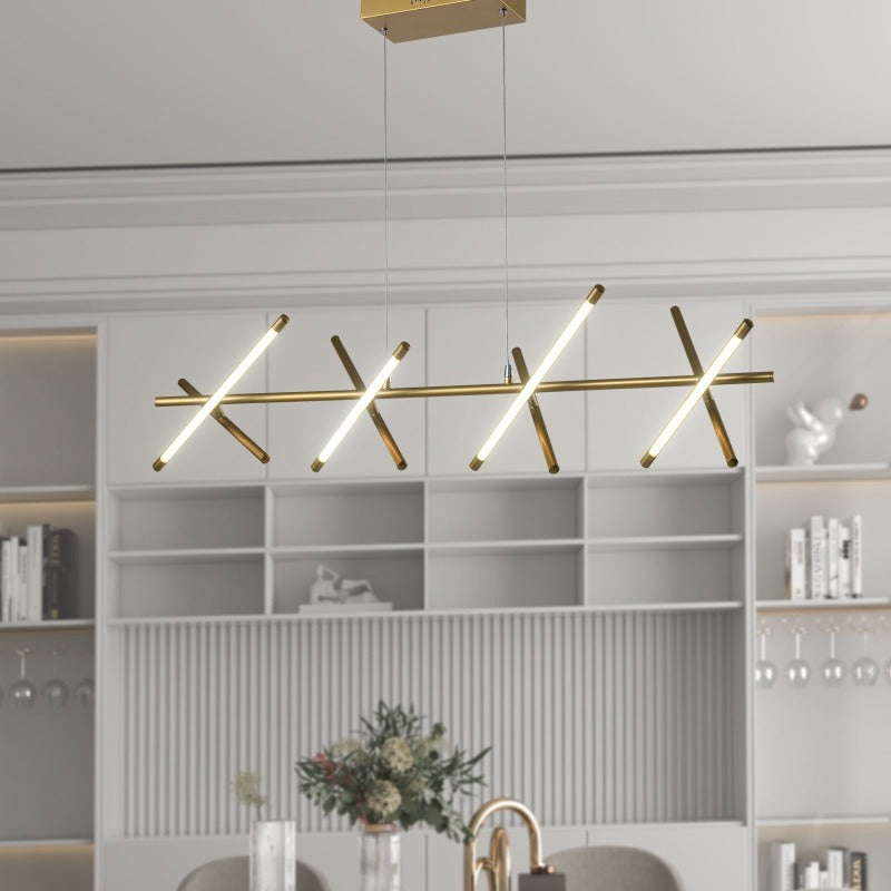 Maxax  1 - Light Kitchen Island Linear LED Pendant 