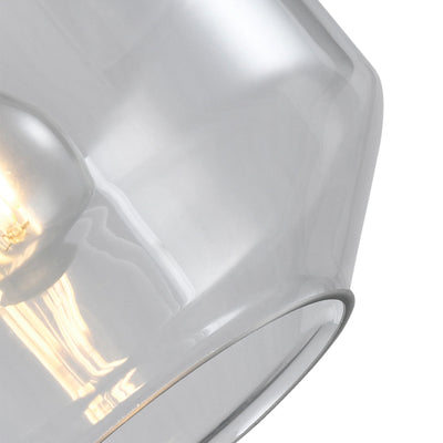 Maxax 1 Single light 7in Glass Flush Mount #D152-1B6