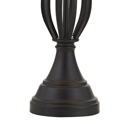 Maxax 26.50in Black Bedside Table Lamp Set (Set Of 2) #T105-BK