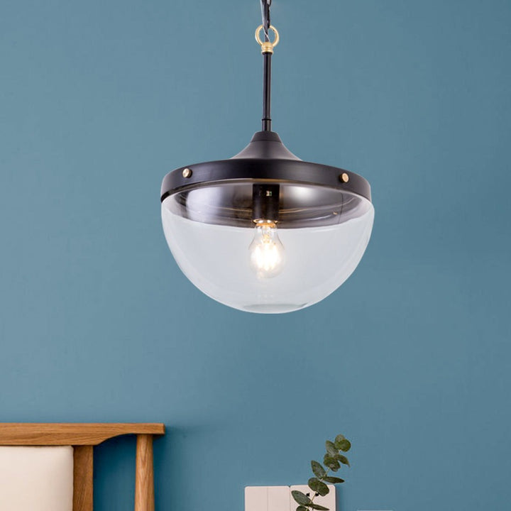 clear glass pendant light